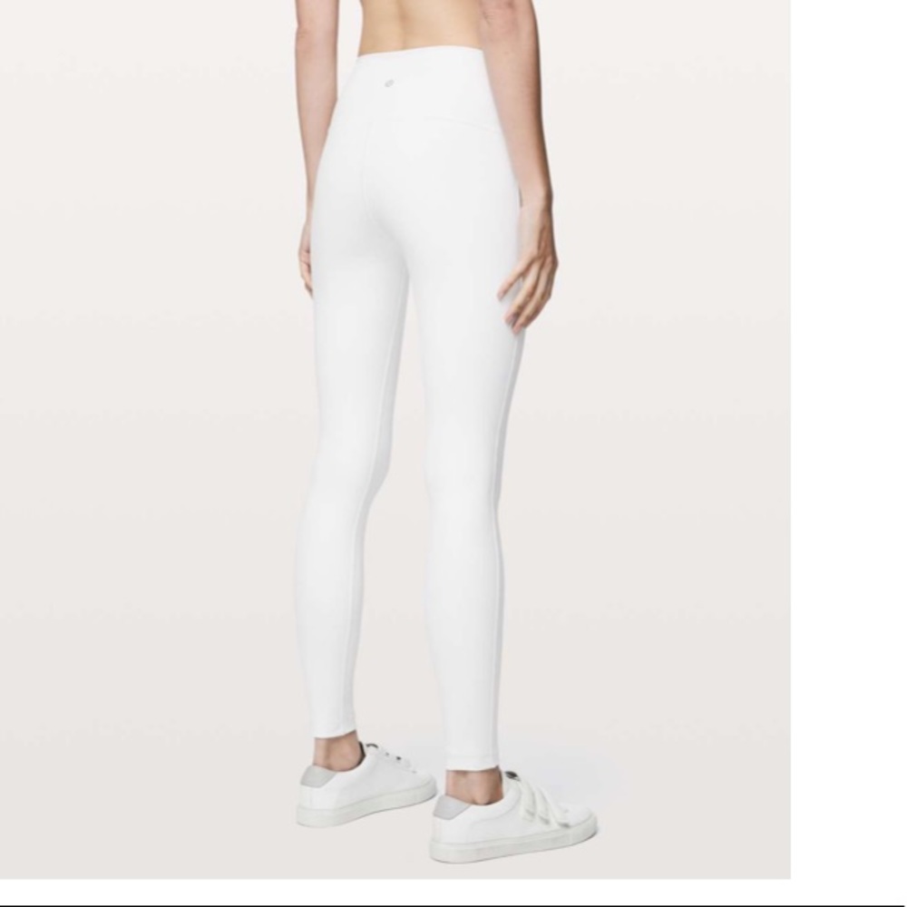 Lululemon Wunder Under High-Rise Tight *Full-On Luxtreme 28" White